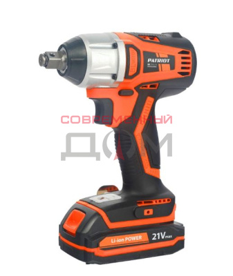 Гайковерт ударный аккумуляторный PATRIOT BR 210Li 1/2 UES BL,